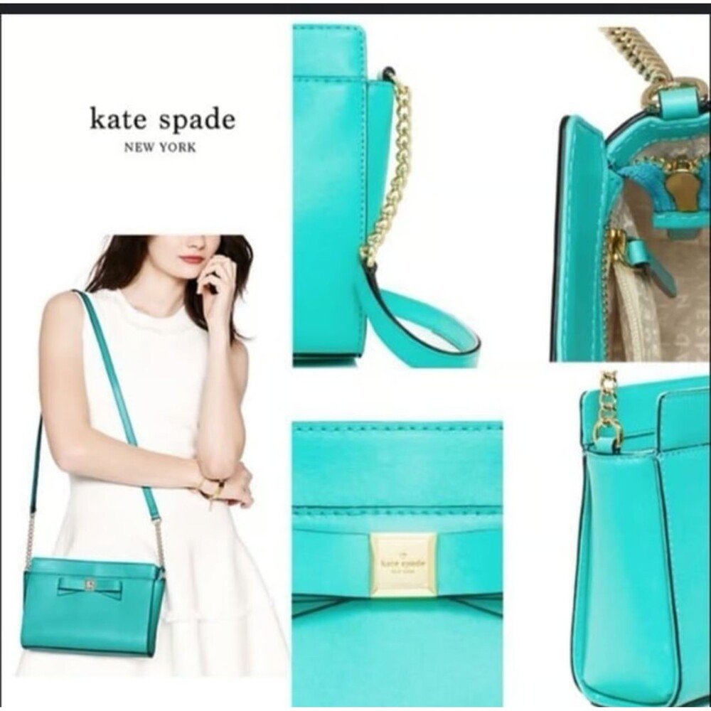 Kate Spade New York Montford Park Angelica Crossbody Bag Giverny Blue